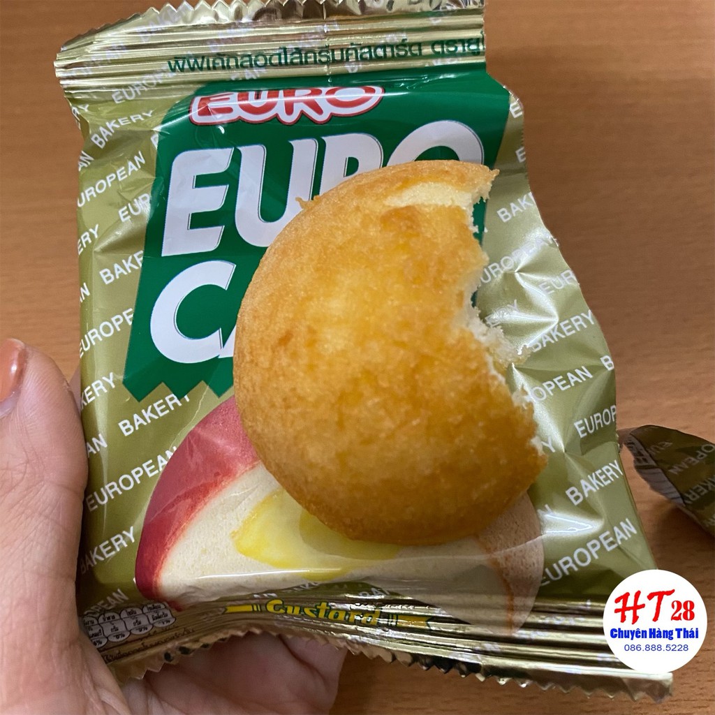 Bánh Trứng Thái Lan Euro Cake Hộp 12c