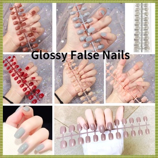 Móng tay giả / Móng tay giả Acrylic giả Móng tay giả mịn