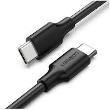 Cáp sạc và truyền dữ liệu từ máy tính ra điện thoại US286 Ugreen 10306 2M màu đen USB type C 2.0