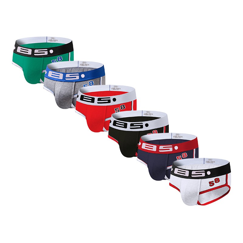 Quần lót Orlvs vải cotton eo thấp thoáng khí phong cách thể thao thời trang cho nam BS39