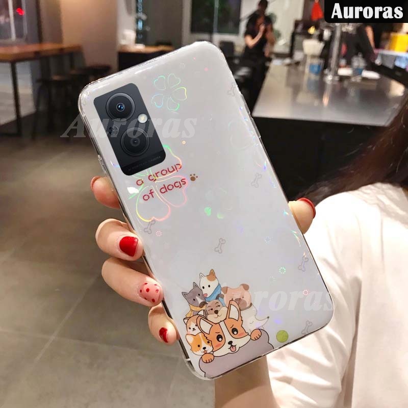 Ốp Điện Thoại Hình Gấu Nhiều Màu Sắc Cho OPPO Reno 7z 5G Reno 7z 5G