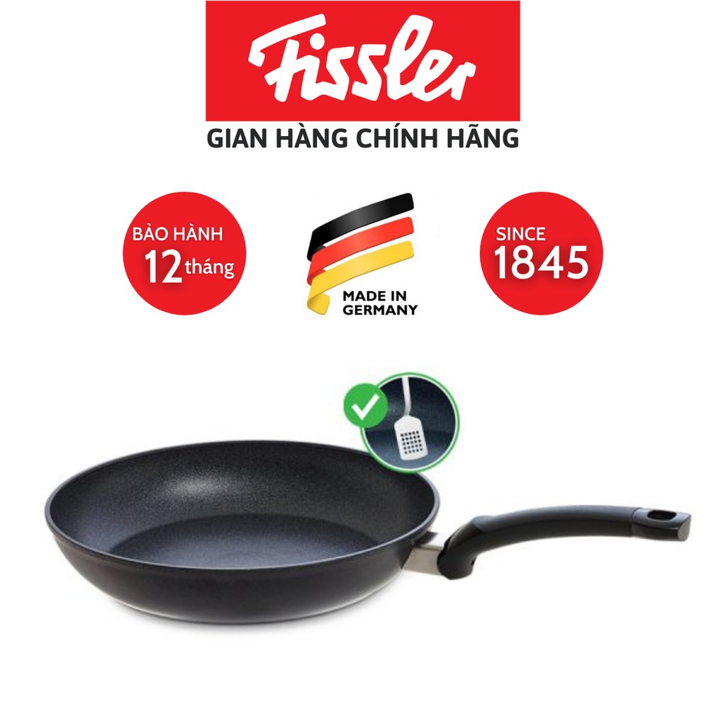 [SẢN XUẤT ĐỨC - BẢO HÀNH 12 THÁNG] Chảo chống dính Fissler Adamant Classic - Hàng chính hãng Fissler