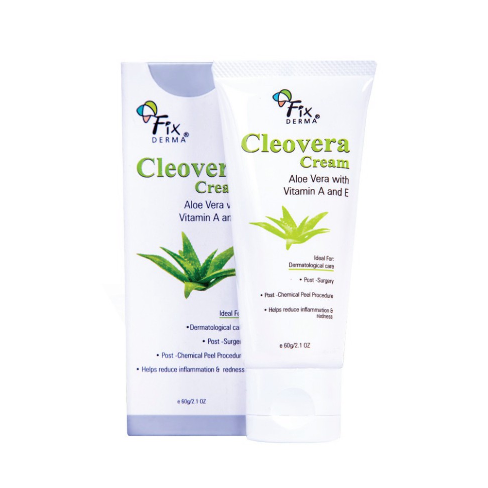[CHÍNH HÃNG] Fixderma Kem Dưỡng Ẩm Làm Mềm Da Cleovera Cream 60g