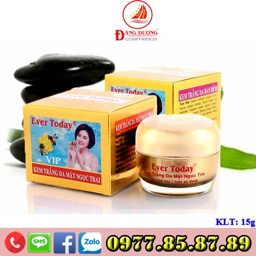 Kem dưỡng trắng da mặt Ngọc Trai VIP EVER TODAY (15g)