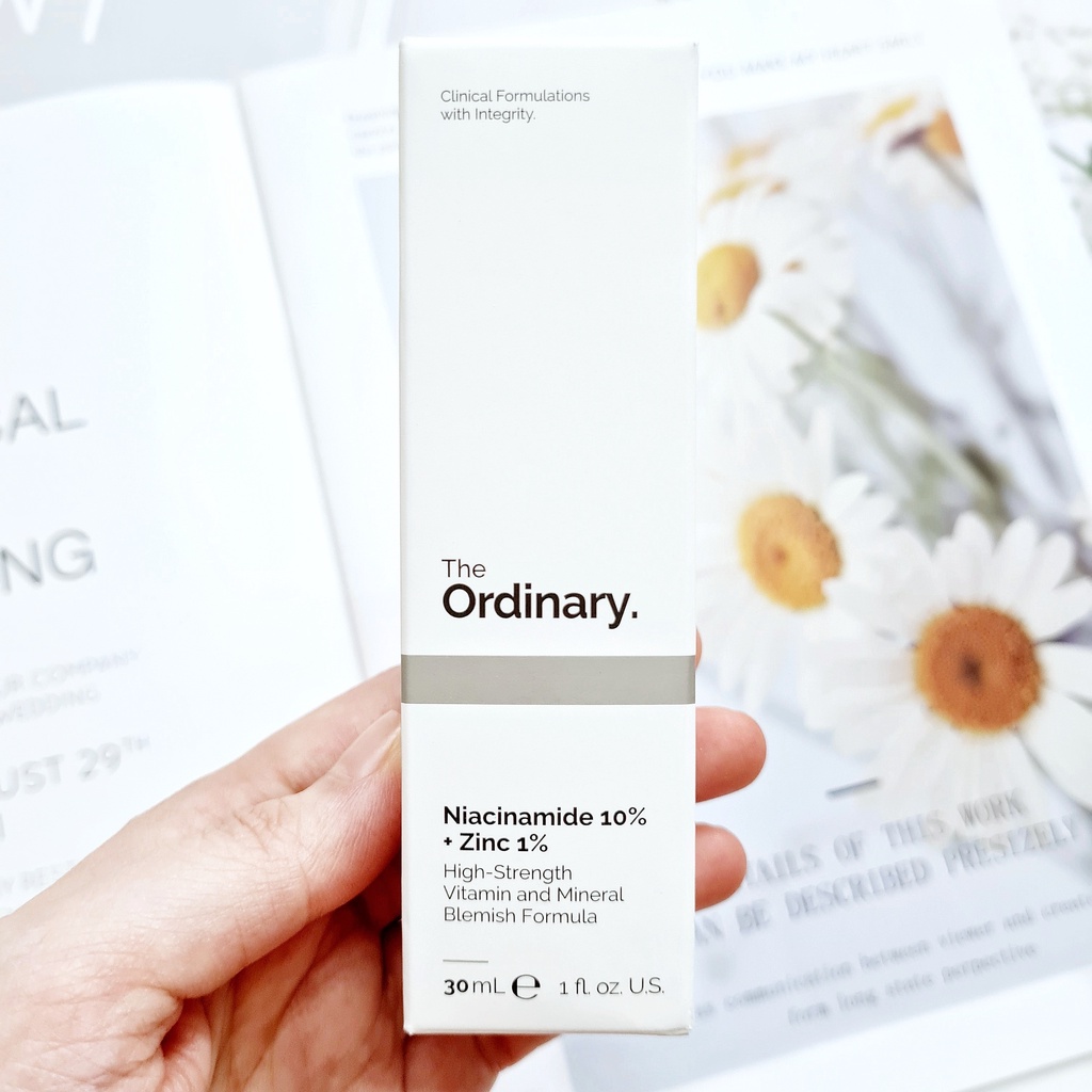 Serum Niaciamide 10% + Zinc 1% The Ordinary_ tinh chất giúp sáng da và thu nhỏ lỗ chân lông