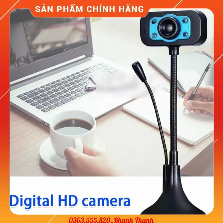 Webcam cho máy tính chân cao WC-003 có mic HD 720p | BigBuy360 - bigbuy360.vn