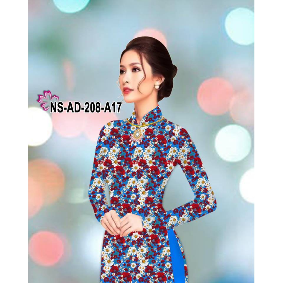 Vải Áo Dài Tằm Ý, Lụa Nhật, Thái Tuấn NS-AD-208