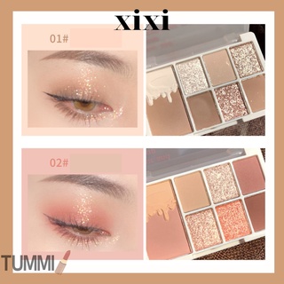 Bảng mắt Xixi Soft Glow 7 ô màu - phấn mắt nội địa trung chính hãng