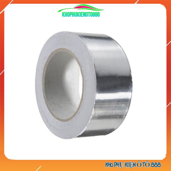 Băng dính bạc, băng keo bạc nhôm bản to rộng 5cm chiều dài 5 mét, 10 mét, 20 mét