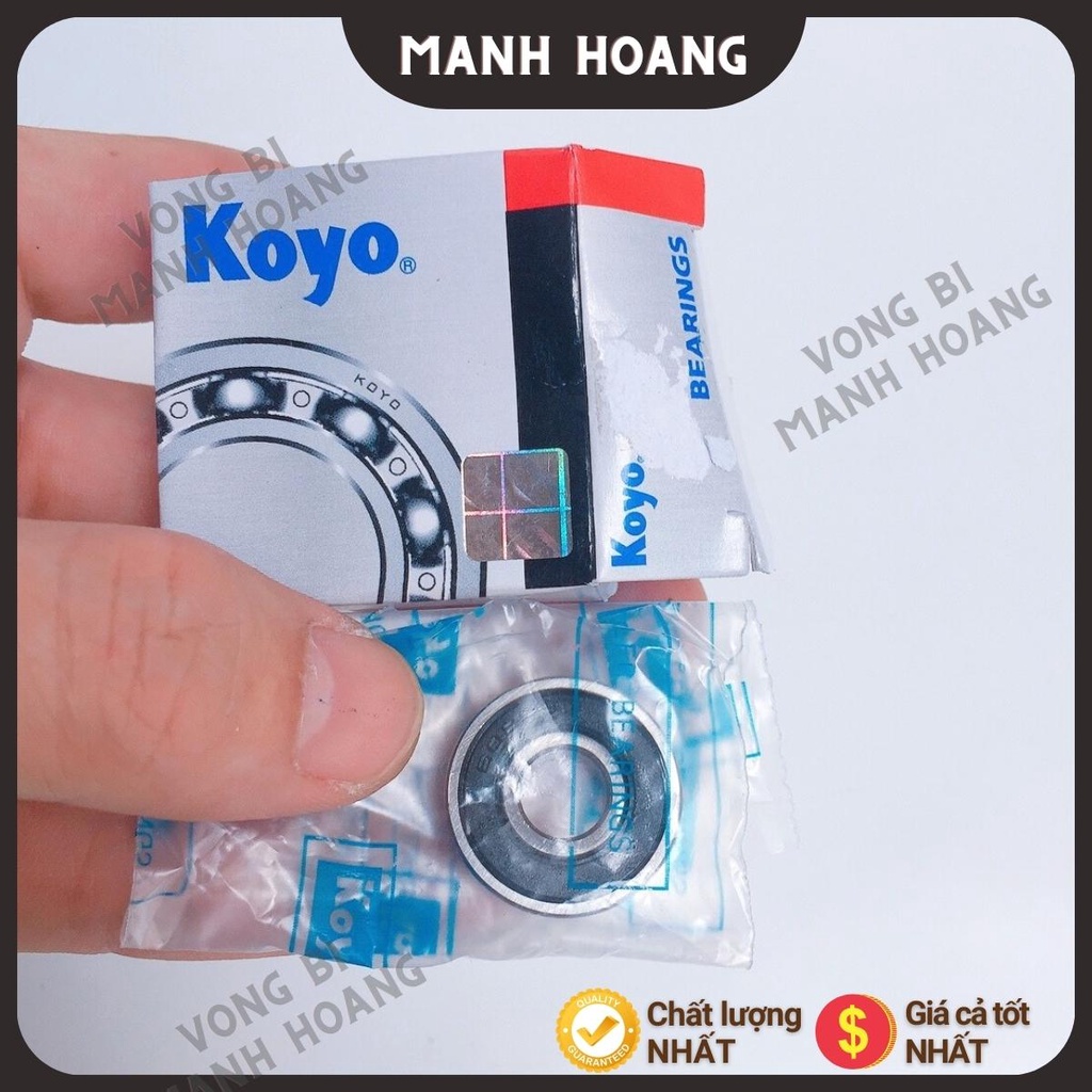 Vòng bi, bạc đạn 608 2RSCM KOYO, tiêu chuẩn quốc tế, chất lượng cao, bền bỉ - Vòng bi Mạnh Hoàng