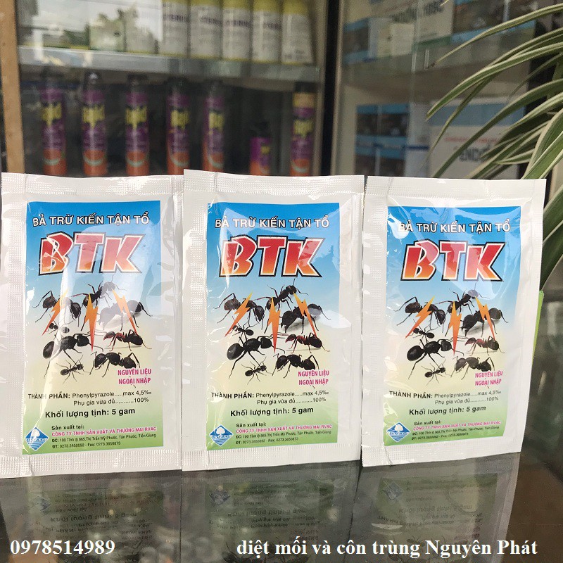 Bả diệt kiến BTK - diệt kiến tận ổ