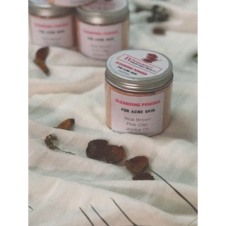 BỘT RỬA HỒNG CHO DA MỤN- NHẠY CẢM ( WINTER BEAUTY HOMEMADE)