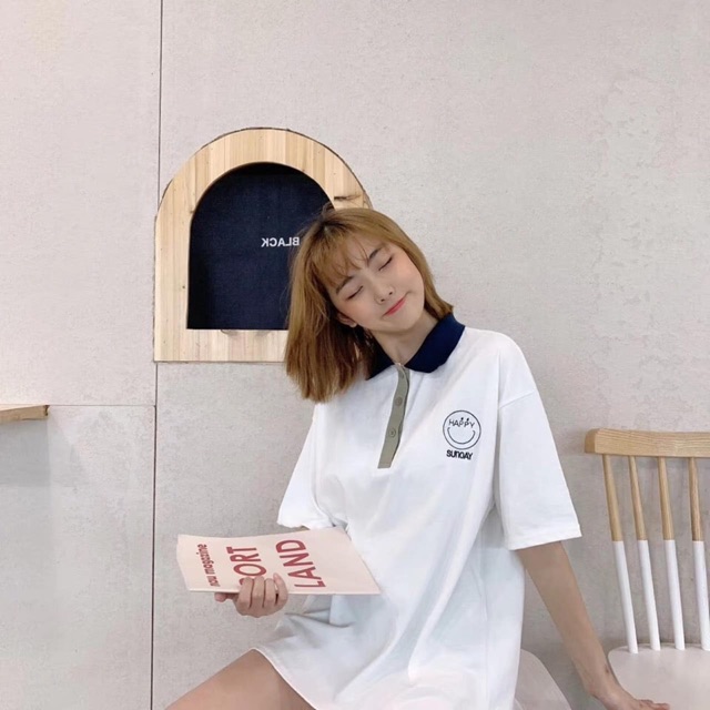 Áo Thun Polo Happy😊