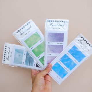 (Hình thật) Giấy note màu nước độc đáo