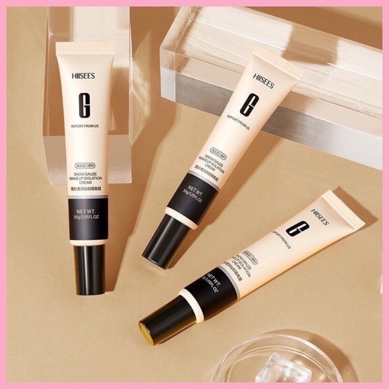 Kem Nền Che Khuyết Điểm Hiisees Chữ G 30g [bé súp]