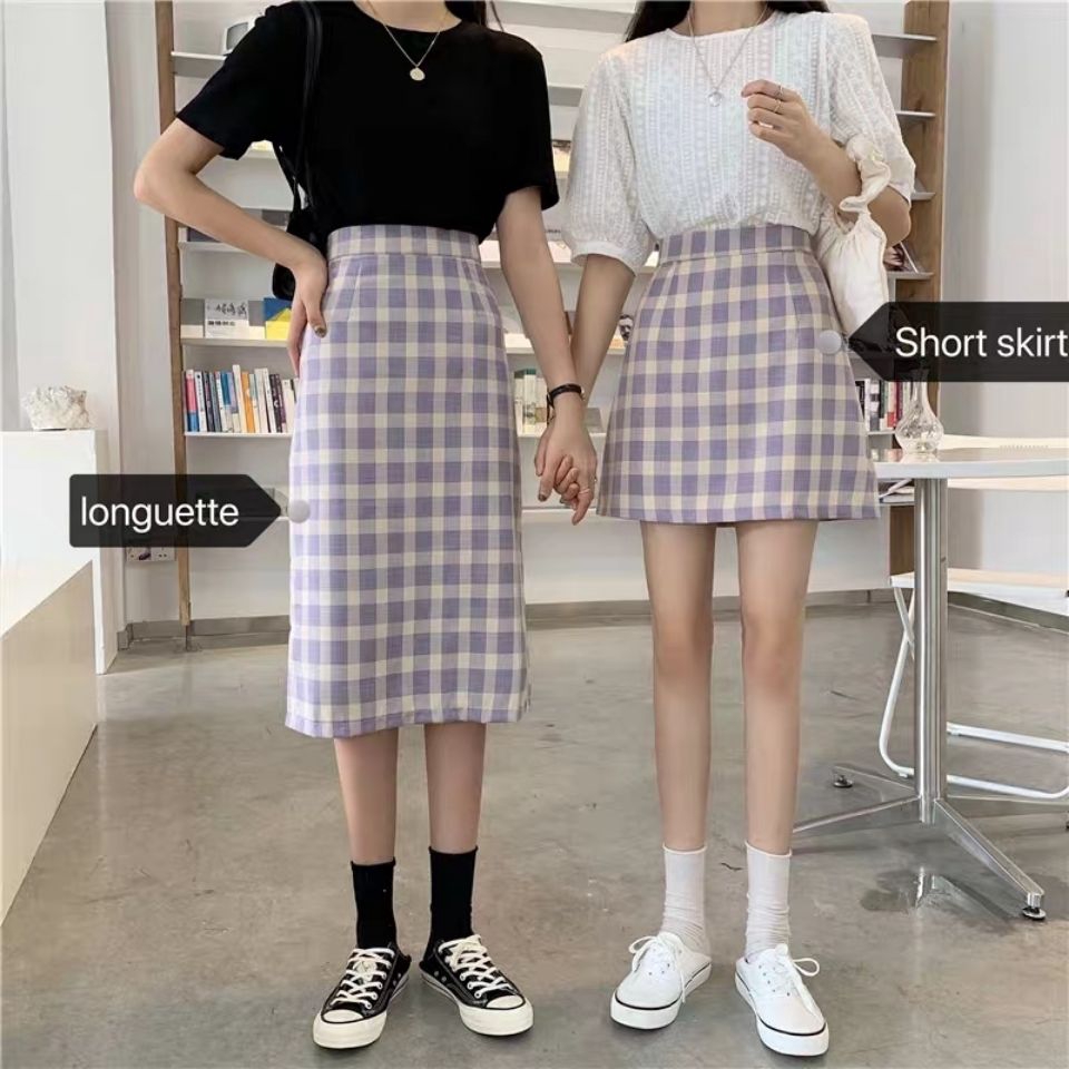 Chân Váy Chữ A Họa Tiết Caro Thời Trang Cho Nữ | BigBuy360 - bigbuy360.vn