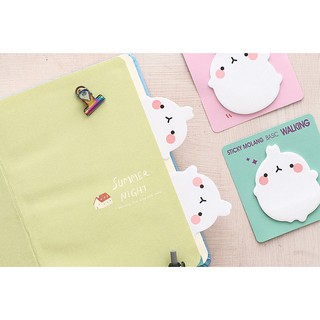 Miếng dán ghi chú đa dạng dễ thương - Sticky Note Molang
