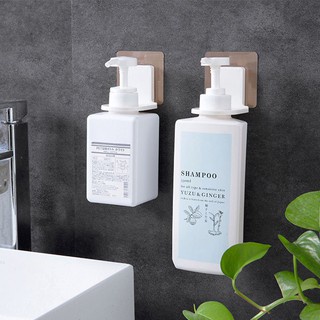 Móc treo chai lọ, sữa tắm dán tường chịu lực cực chắc, móc dán tường treo cổ chai sữa tắm, dầu gội nhà tắm tiện dụng