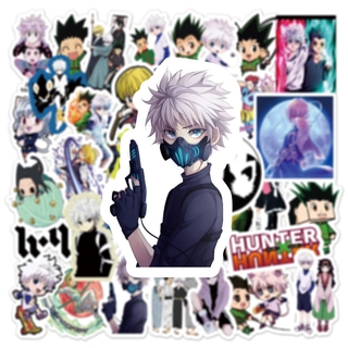 Set 50 nhãn dán họa tiết HunterXHunter