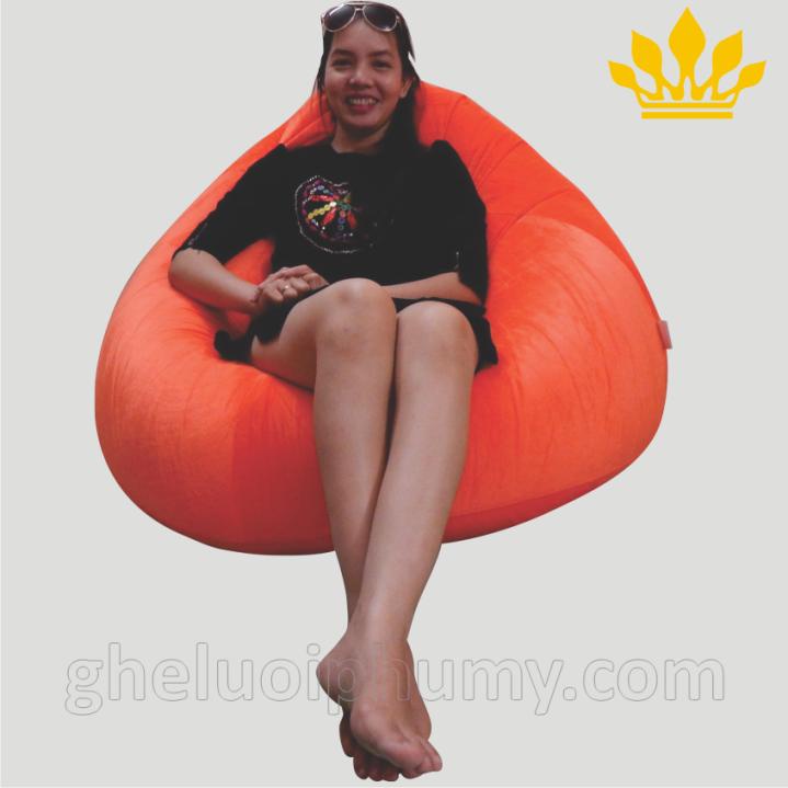 Ghế lười hạt xốp Phú Mỹ hình Giọt nước GH-GINU-DOSA-090