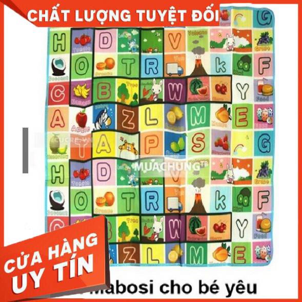 [XẢ KHO+FREE SHIP]  [ SIÊU SALE ]  Chiếu xốp 2 mặt in hình ngộ nghĩnh m6 m8 2m2