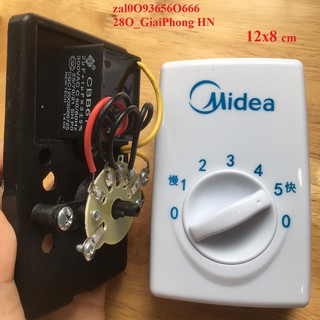 Hộp số quạt trần điện cơ - Hộp số quạt trần Midea chính hãng