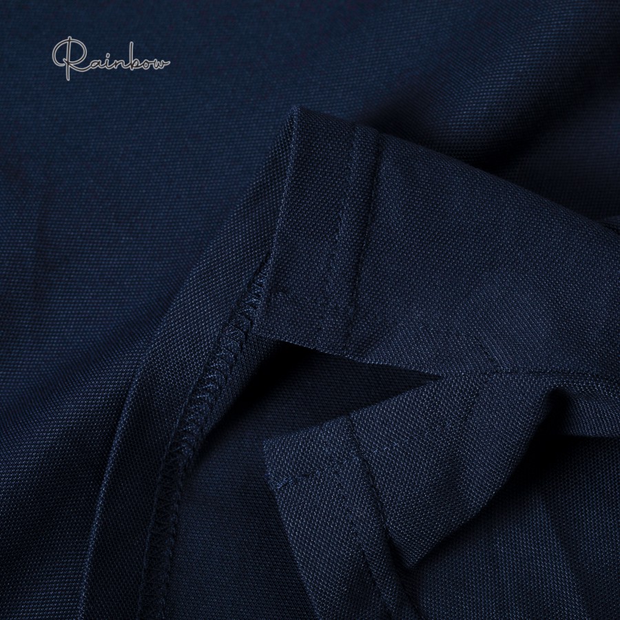 Áo Polo nam cotton cao cấp chính hãng Rainbow SPO002 Regular Fit phối bo viền trẻ trung - Thấm hút mồ hôi chuẩn size nam | BigBuy360 - bigbuy360.vn