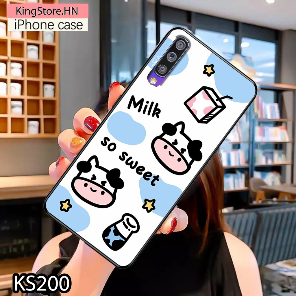 Ốp lưng Samsung A50/A70/A80 in hình bò sữa siêu đẹp, độc, lạ_KINGSTORE.HN_Ốp SS A50/A70/A80