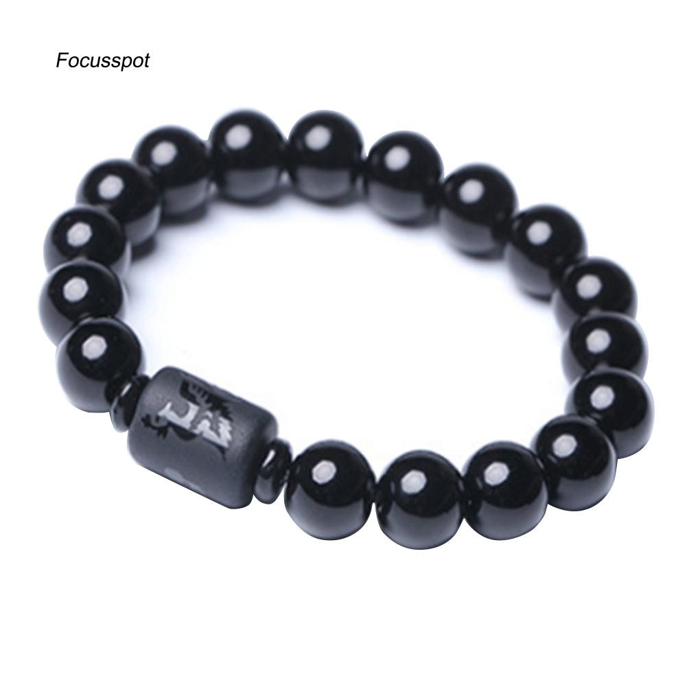 Vòng tay hạt bằng đá Obsidian sành điệu cho các cặp nhân | BigBuy360 - bigbuy360.vn