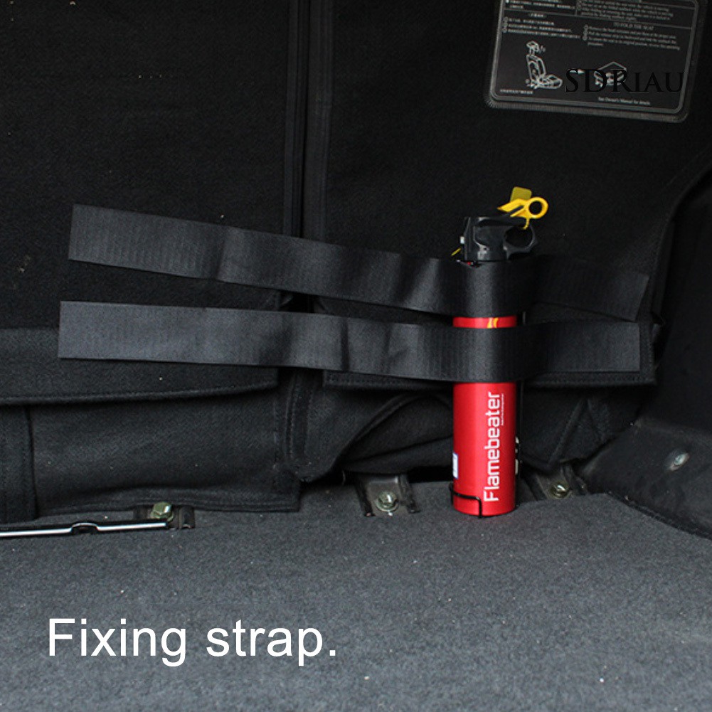 Set 2 Dây Dán Cố Định Bình Chữa Cháy Dùng Trên Xe Ô Tô