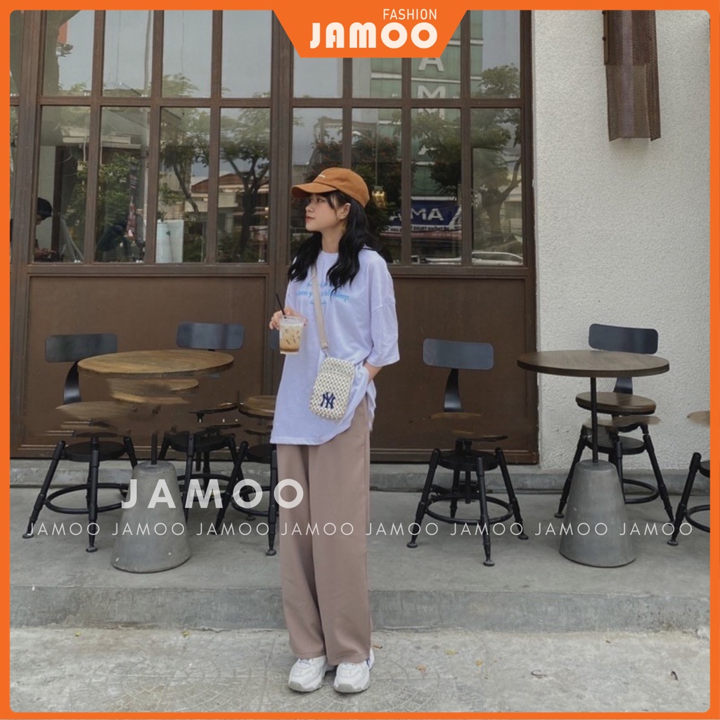 QUẦN TÂY NỮ _ QUẦN TÂY SUÔNG CÀI LỆCH EO ULLZZANG JAMOO (ảnh thật/sẵn/video)