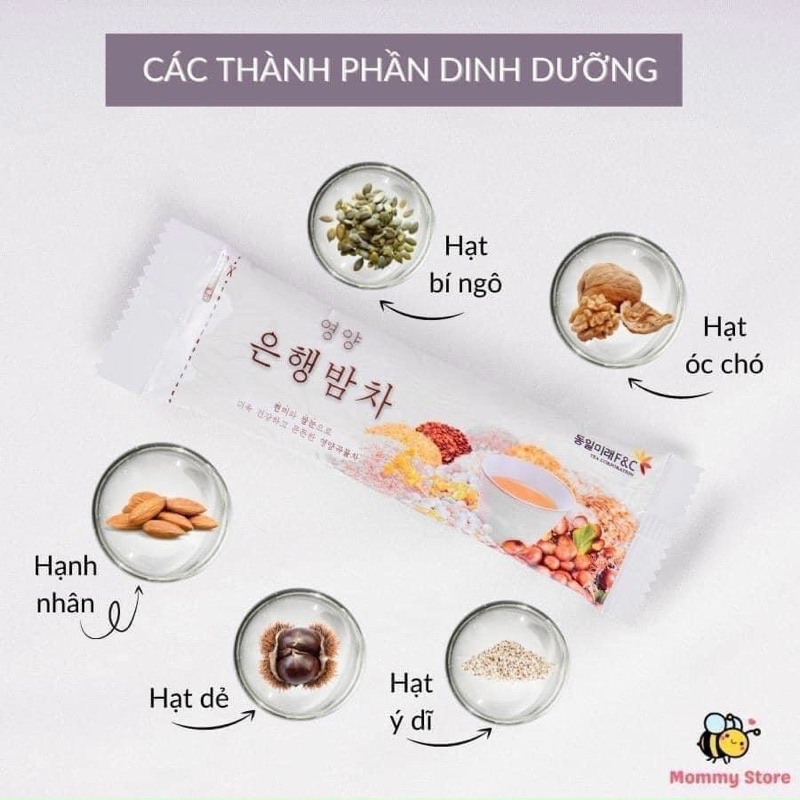 Ngũ cốc Hàn Quốc ít đường TEA CORPORATION 50 gói - Hàn Quốc