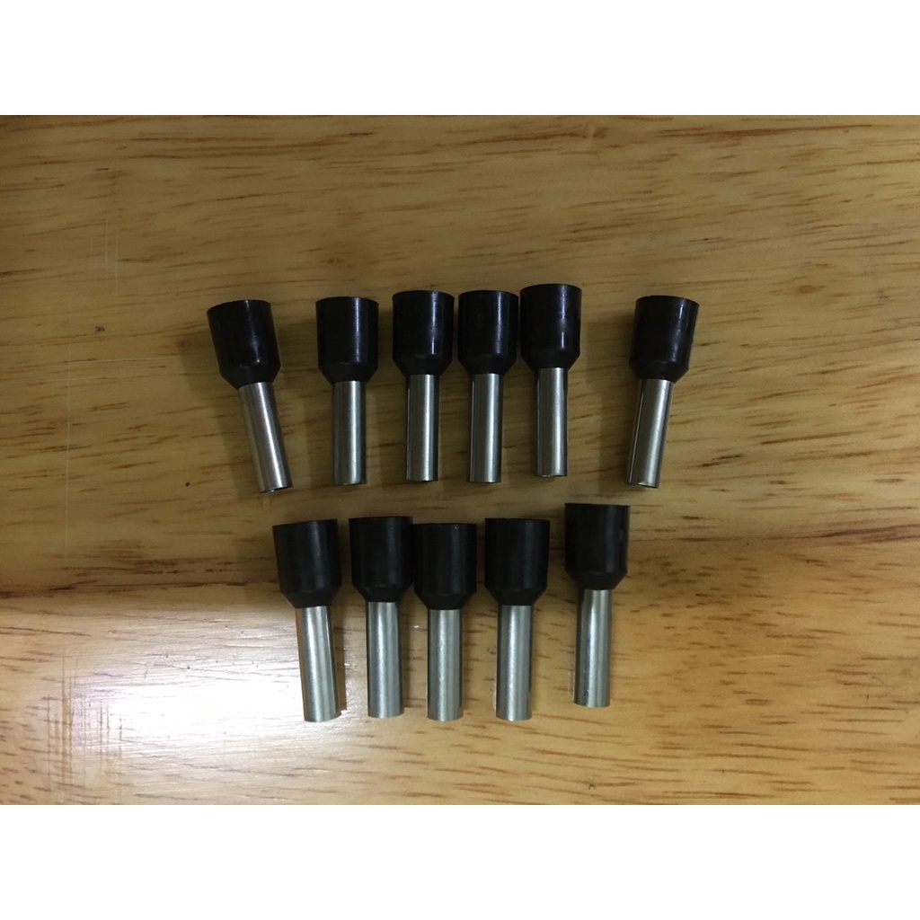Đầu cosse Pin rỗng đơn 6mm2 E6012 (100 Cái/Bao)