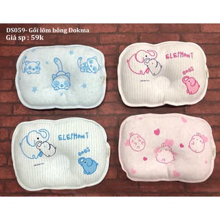 Gối lõm sơ sinh Dokma