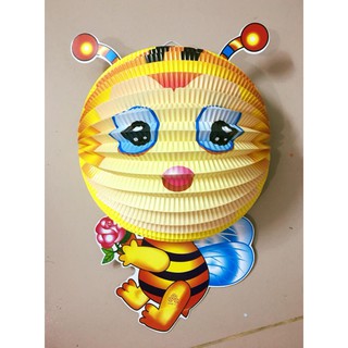 Lồng đèn giấy hình thú lốc 10c