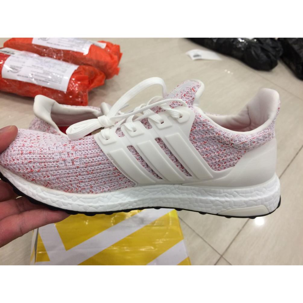 Sales 8-8 giày ultra boost mầu trắng hồng (fullbox) 👟 👟 :)) sịn RẺ ' hot : ◦ .