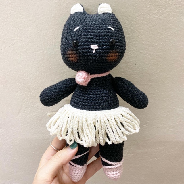 Mèo mun - thú bông handmade