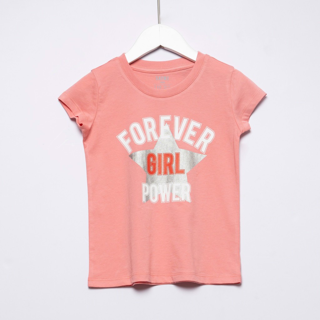 ÁO PHÔNG BÉ GÁI IN HÌNH 100% COTTON CAO CẤP