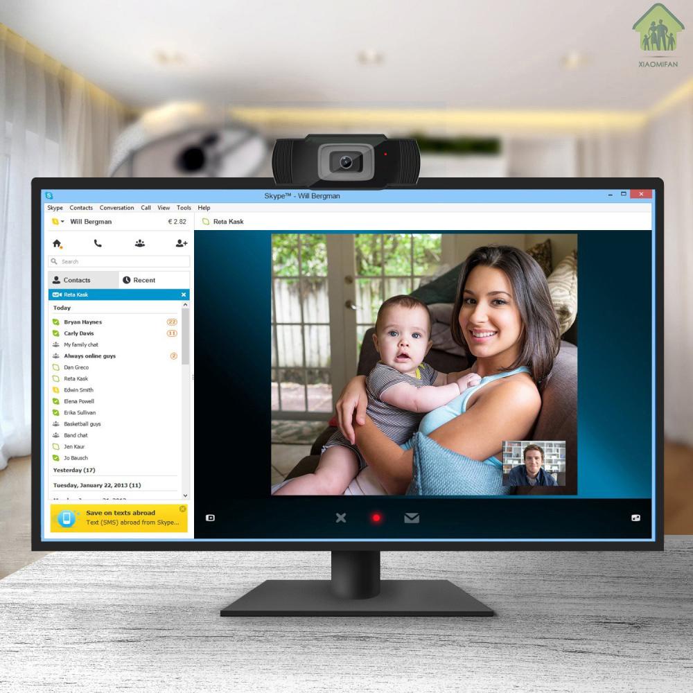 Webcam Xm Hxsj S70 Hd 5 Megapixel 720p 1080 Hỗ Trợ Gọi Video Call | BigBuy360 - bigbuy360.vn
