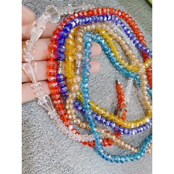 vòng cổ đá lấp lánh đủ màu hàng si Nhật
