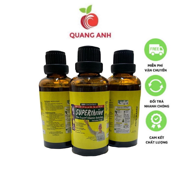 [FreeShip] Phân Bón Kích Thích Sinh Trưởng Cây Trồng SUPER THRIVE 50ml