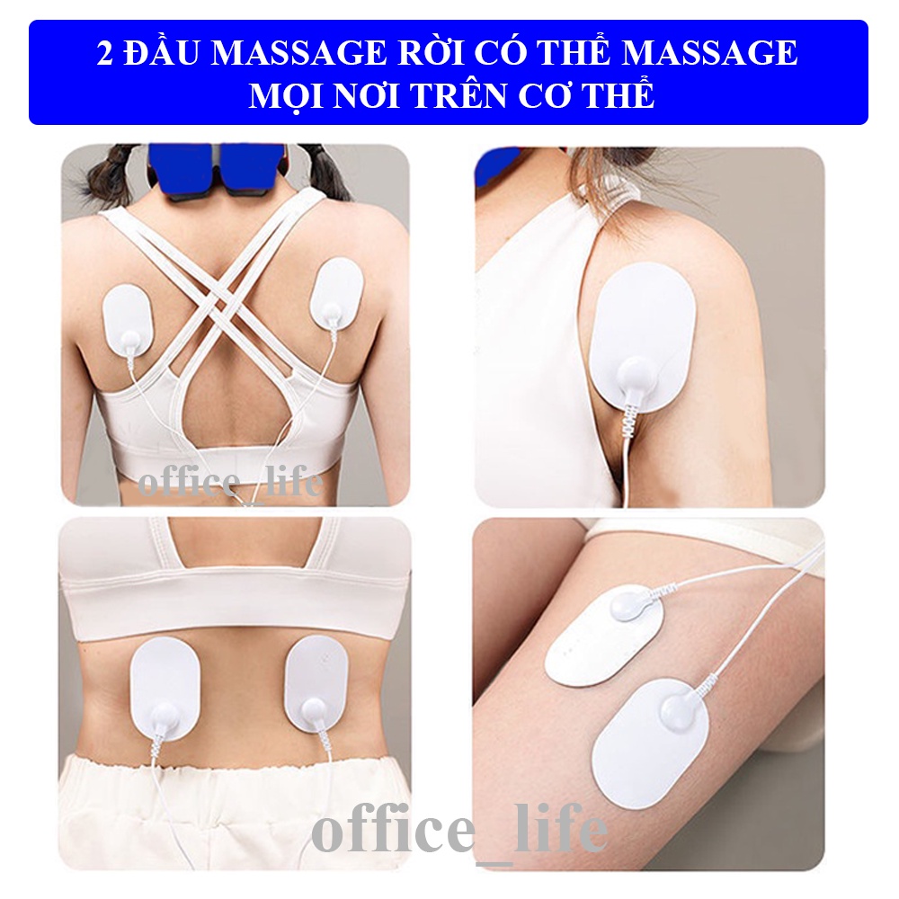 Máy massage cổ vai gáy 4 đầu công nghệ Nhật Bản
