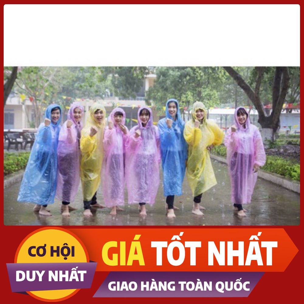 [HOT] Áo Mưa Du Lịch - Đi Phượt ⚡SIÊU SALE⚡ Bằng Nilon [ẢNH THẬT]