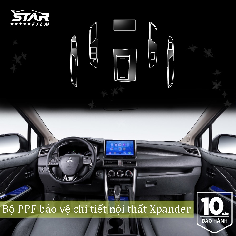 Mitsubishi Xpander 2021 PPF TPU chống xước tự hồi phục STAR FILM