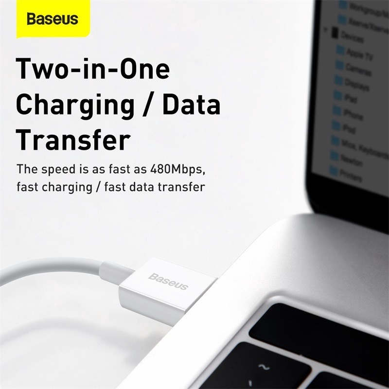 [GIAO HỎA TỐC] Dây cáp sạc nhanh Baseus Usb A to L dành cho IP (0.25m, 1m, 2m) Ip11/Ip12/Ip13