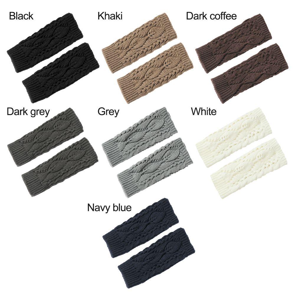 ME Găng Tay Len Hở Ngón Giữ Ấm