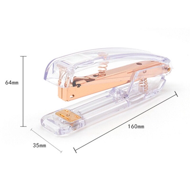 Bấm giấy rose gold