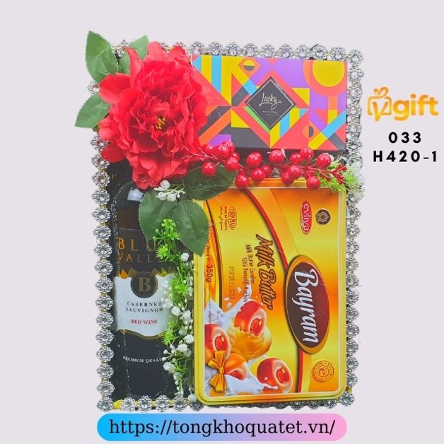 Hộp Quà Tết 2022 Mẫu Hộp 400 - 450 (5 Hộp Quà Tết ) | BigBuy360 - bigbuy360.vn