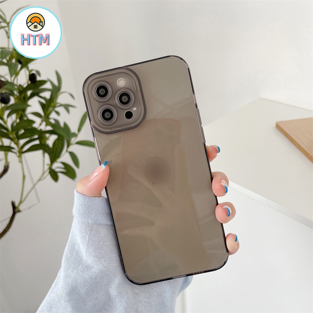 Ốp Điện Thoại TPU Mềm Trong Suốt Mỏng tương thích Cho iPhone 13 12 11 Pro Max Promax XS Max 7 Plus 8 8Plus