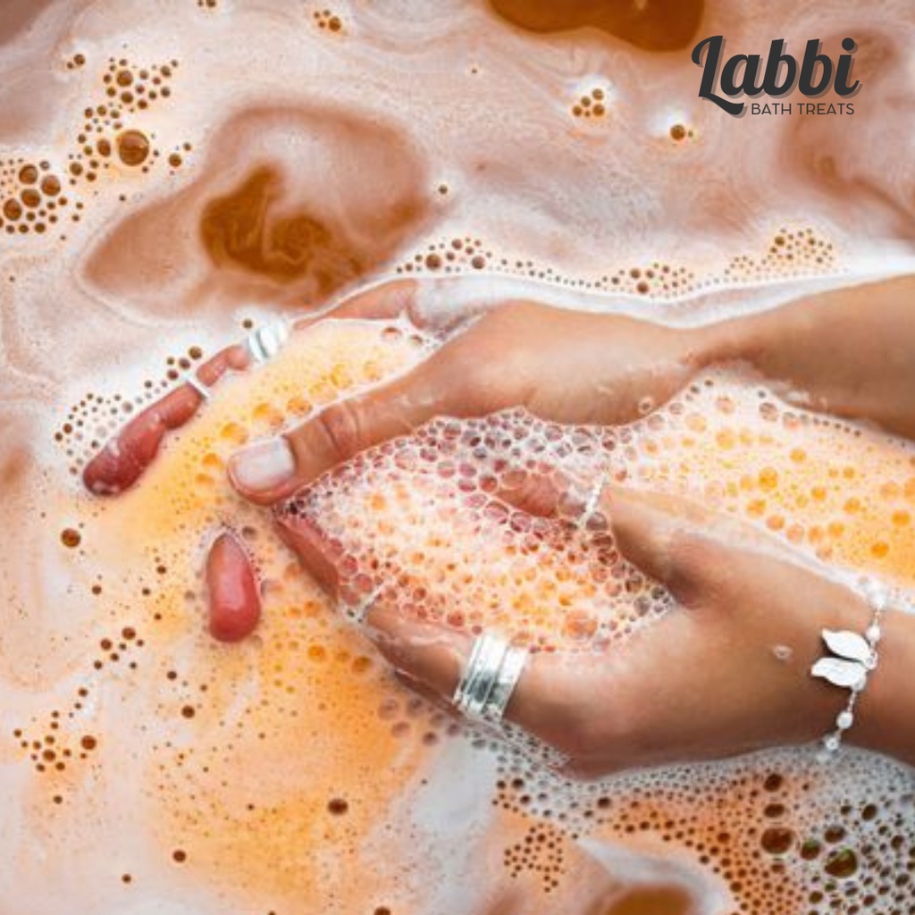 VITAMIN C [Labbi] Bath bomb / Viên sủi bồn tắm / Bom tắm